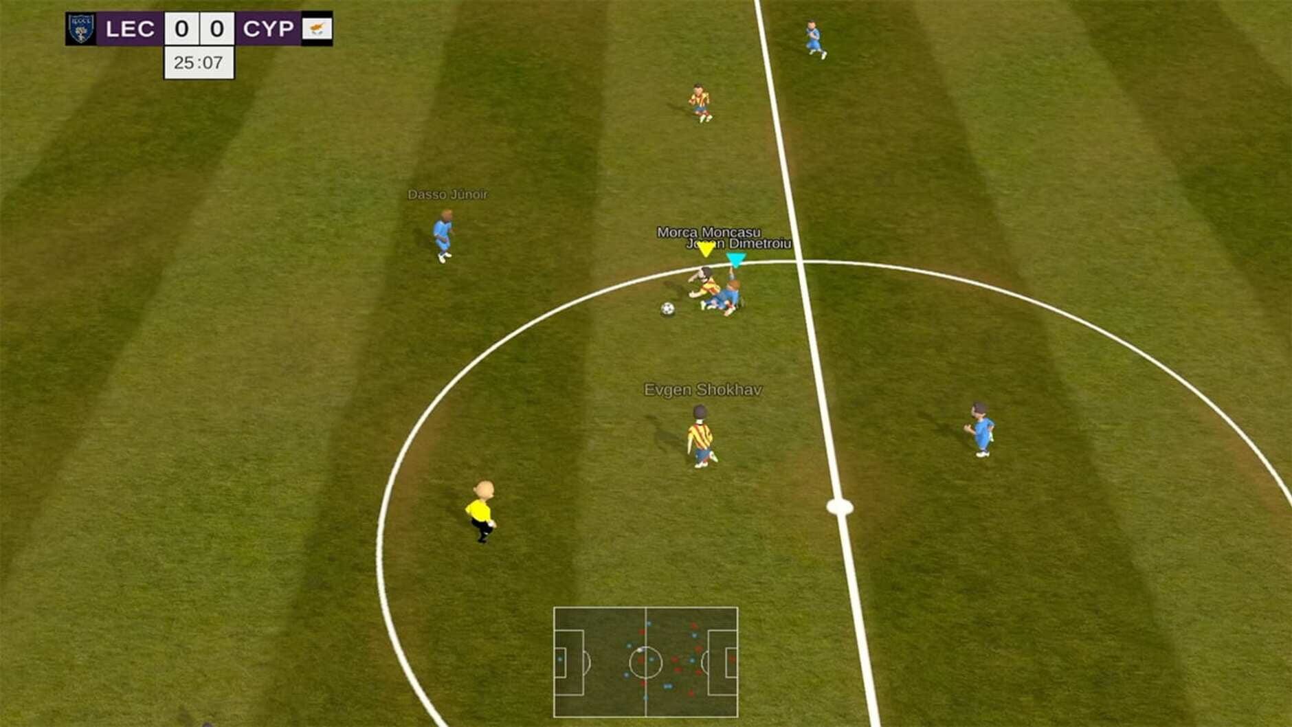 Screenshot for Super Arcade Soccer 2021
