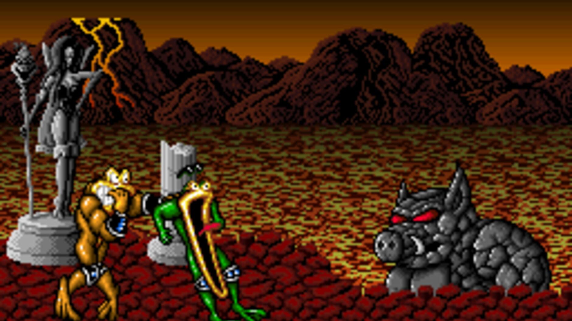 Screenshot for Battletoads In Battlemaniacs