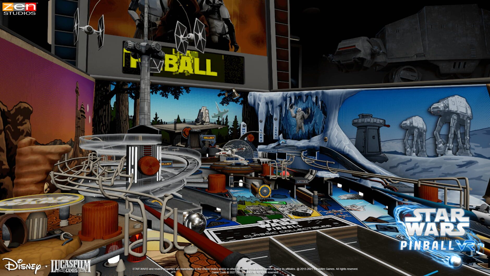 Screenshot for Star Wars Pinball VR