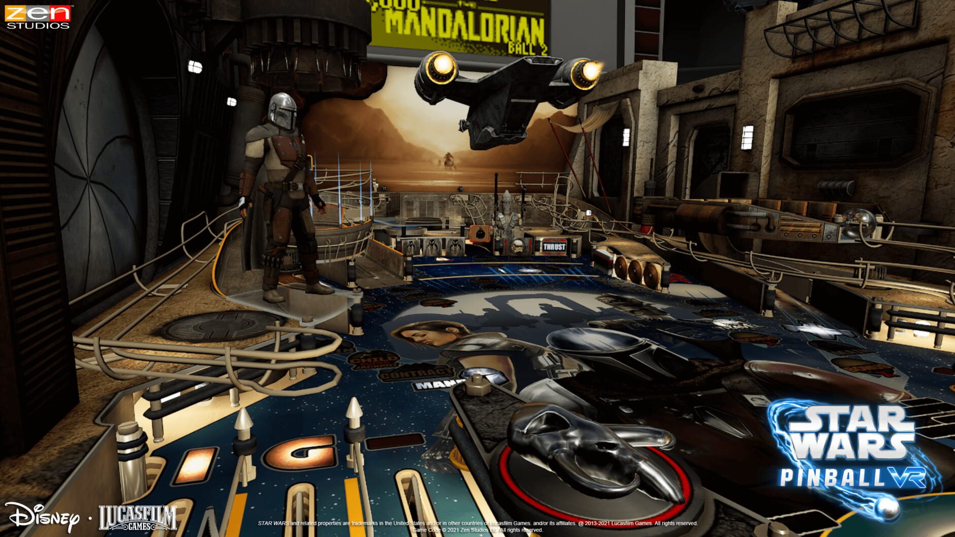 Screenshot for Star Wars Pinball VR