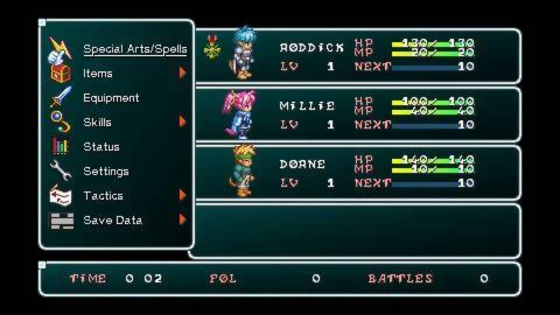 Screenshot for Star Ocean: First Departure