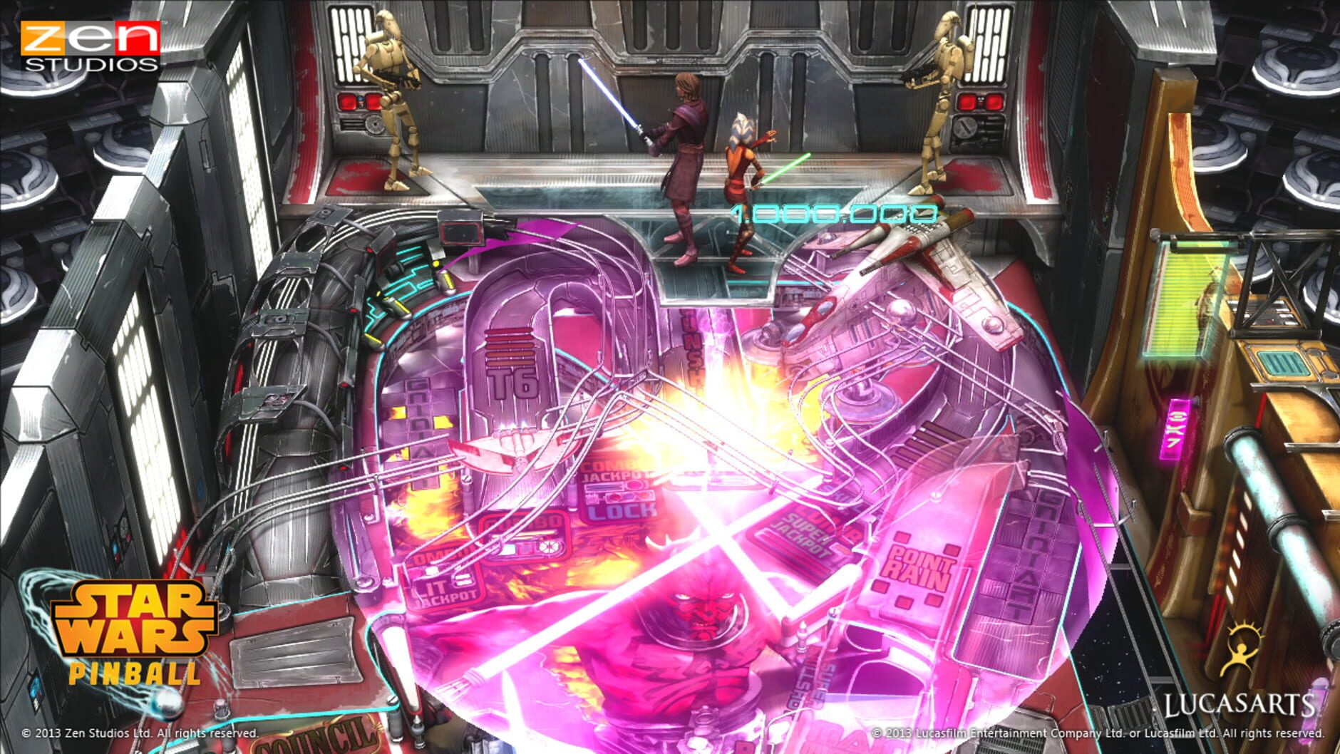Screenshot for Star Wars Pinball