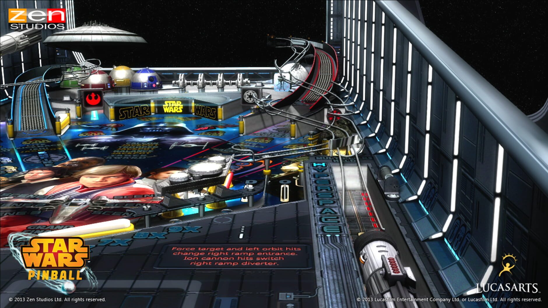 Screenshot for Star Wars Pinball