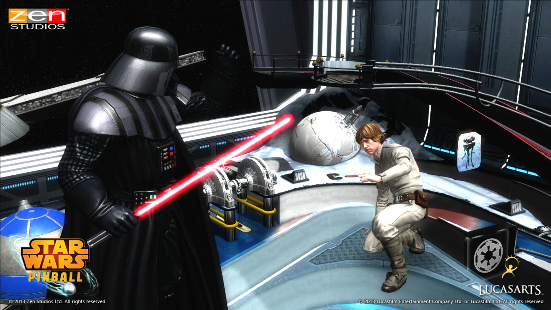 Screenshot for Star Wars Pinball