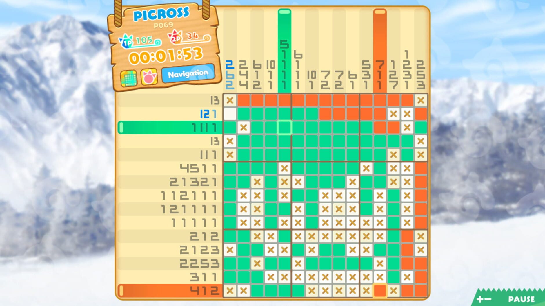 Screenshot for Kemono Friends Picross