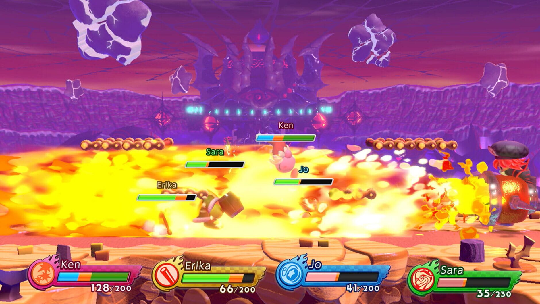 Screenshot for Kirby Fighters 2