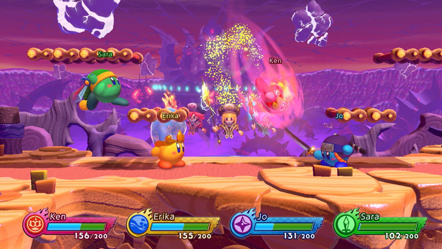 Screenshot for Kirby Fighters 2