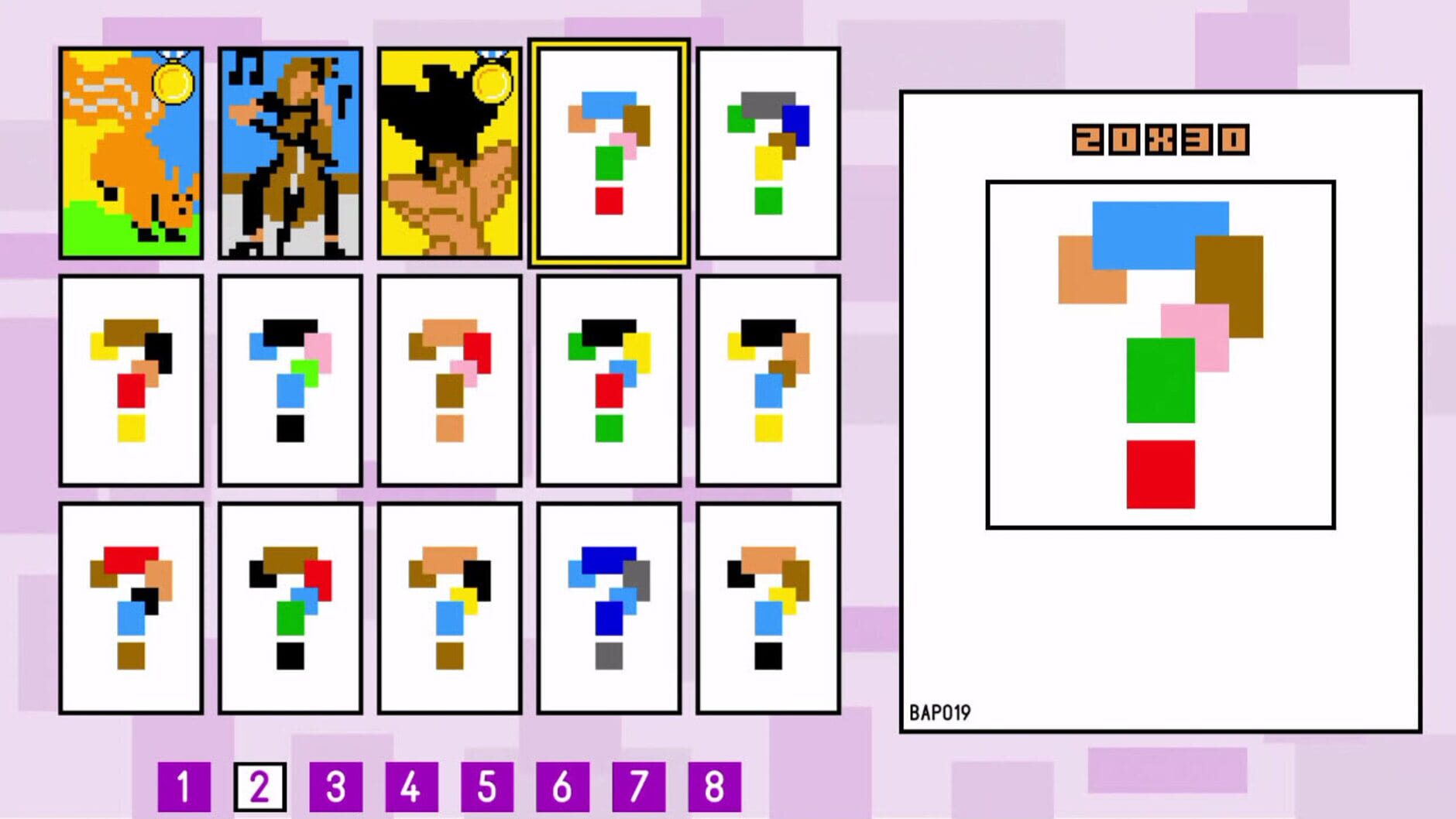Screenshot for Block-a-Pix Deluxe