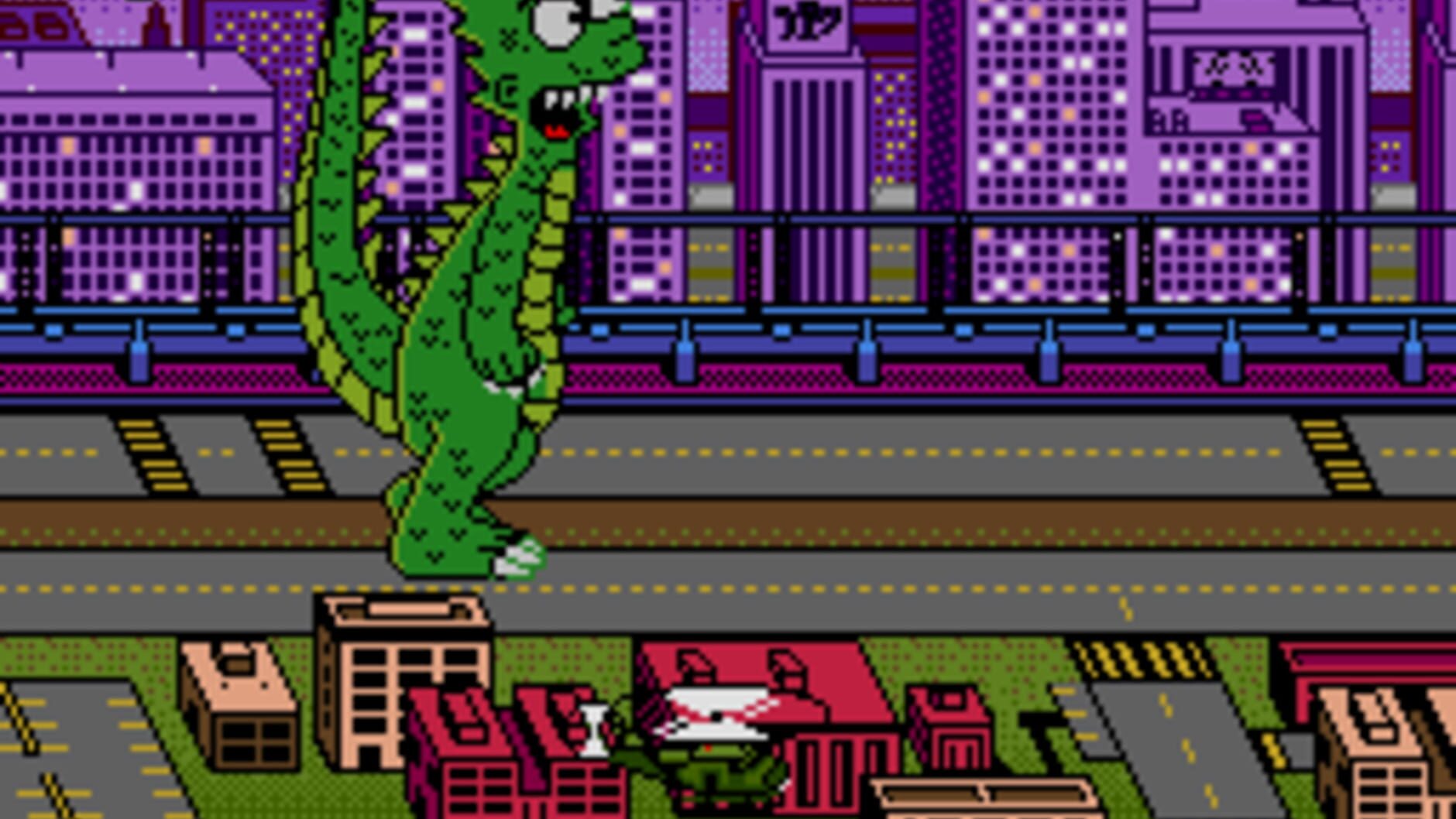 Screenshot for The Simpsons: Bart's Nightmare