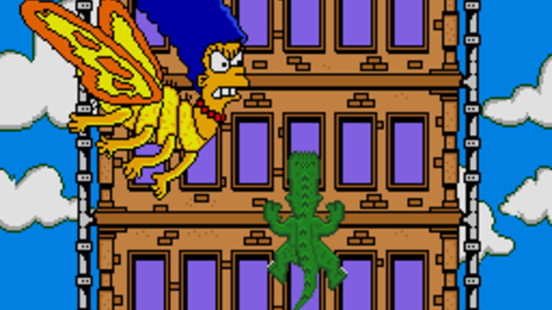 Screenshot for The Simpsons: Bart's Nightmare