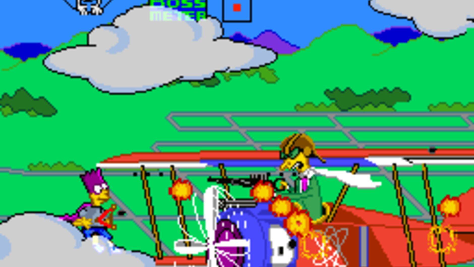 Screenshot for The Simpsons: Bart's Nightmare