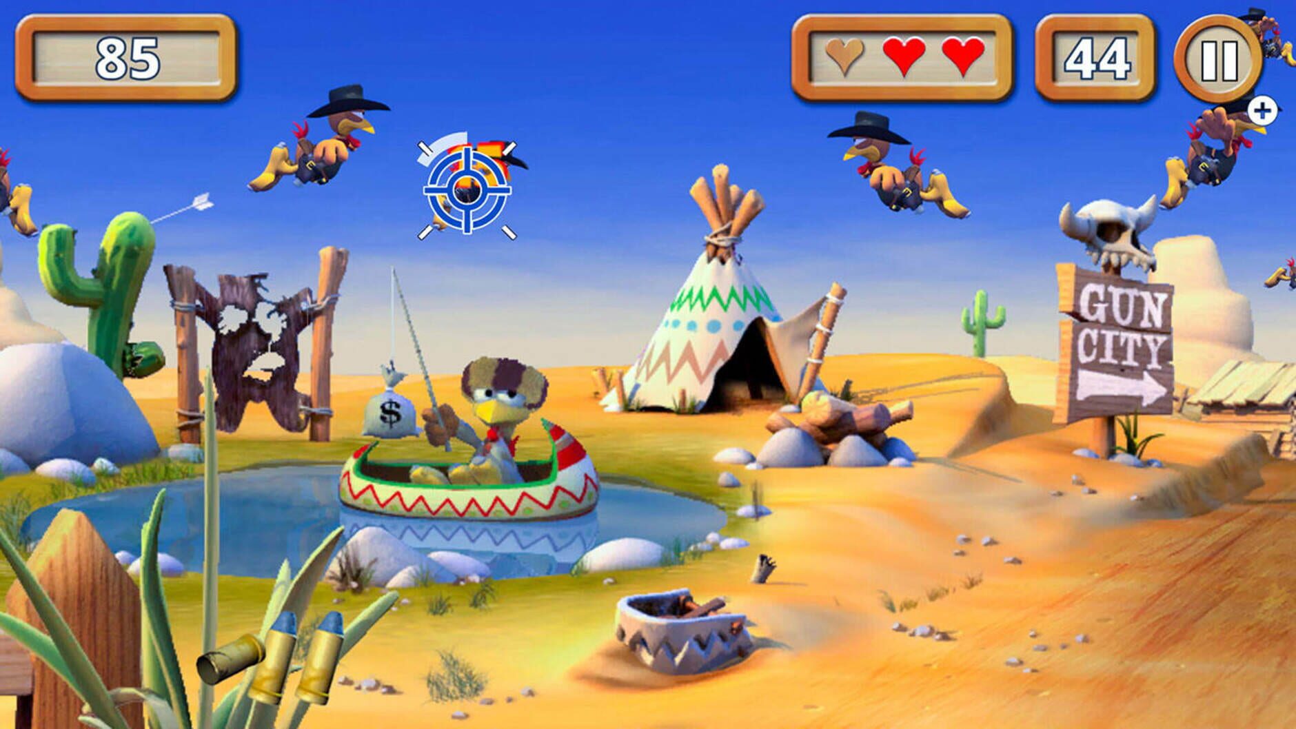 Screenshot for Crazy Chicken: Wanted