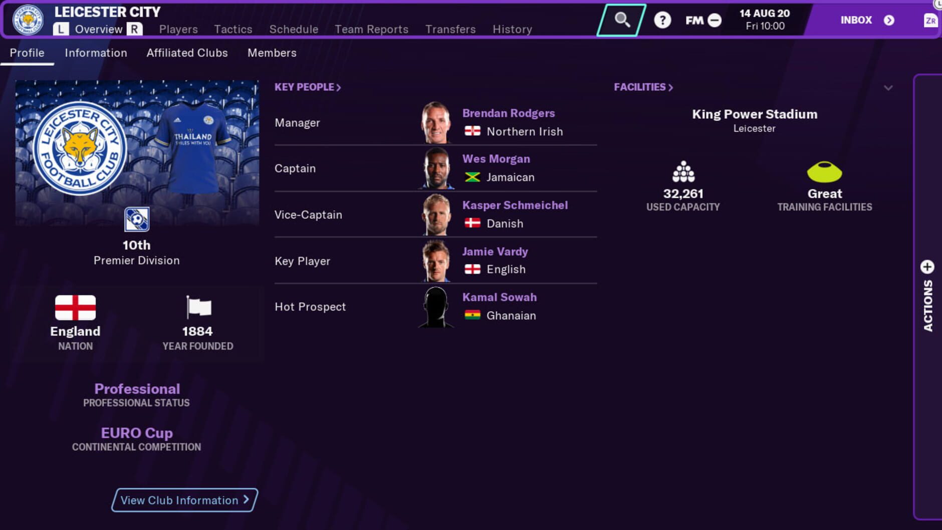 Screenshot for Football Manager 2021 Touch