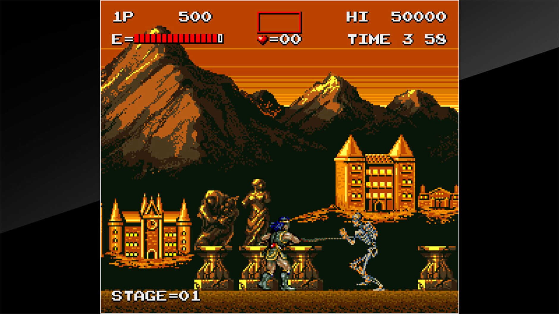 Screenshot for Arcade Archives: Haunted Castle