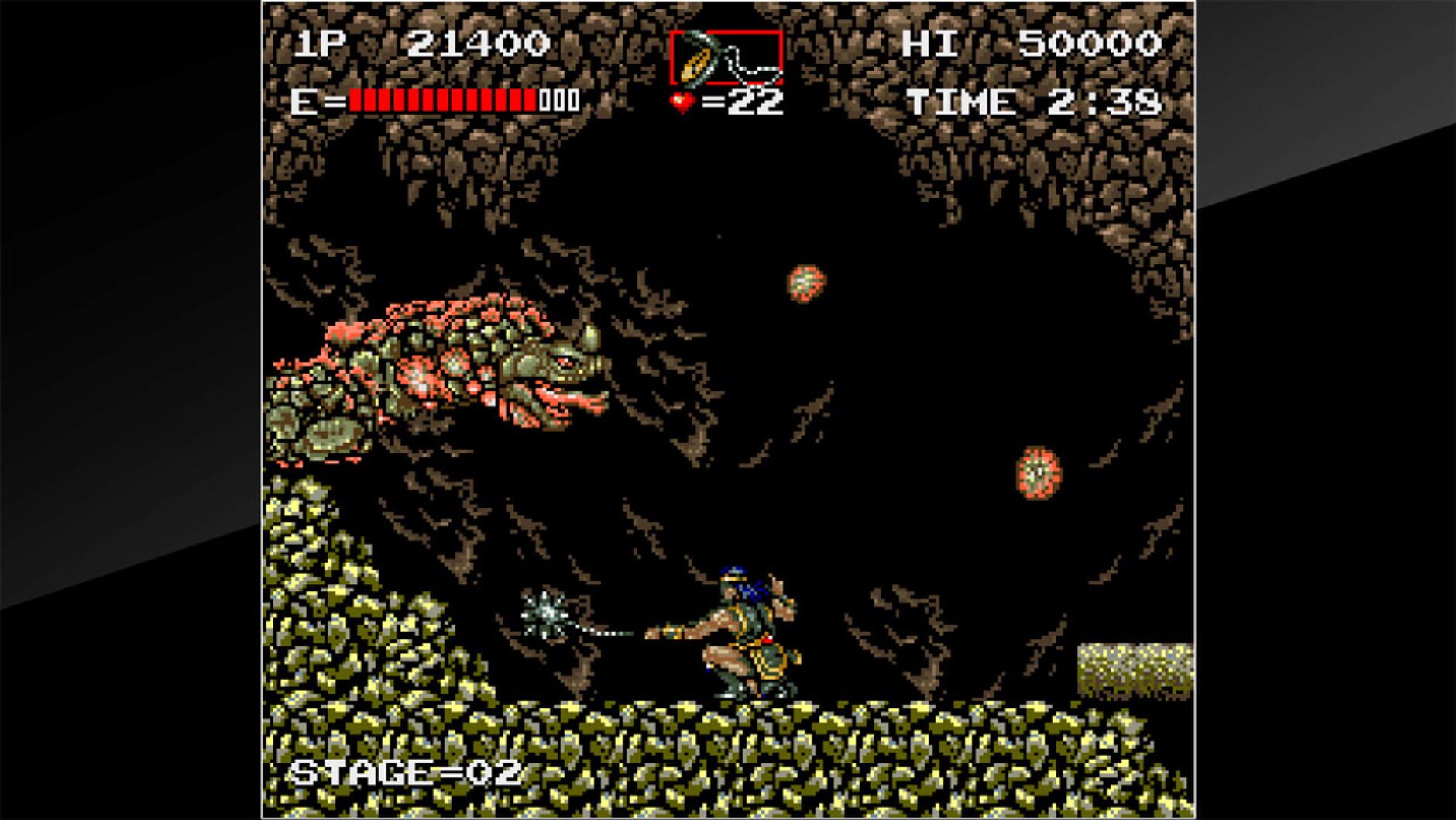 Screenshot for Arcade Archives: Haunted Castle