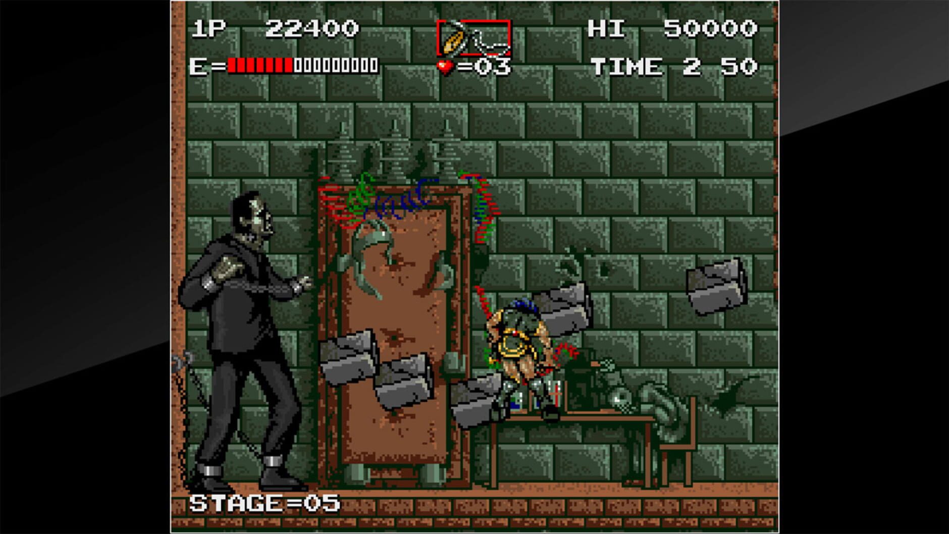 Screenshot for Arcade Archives: Haunted Castle