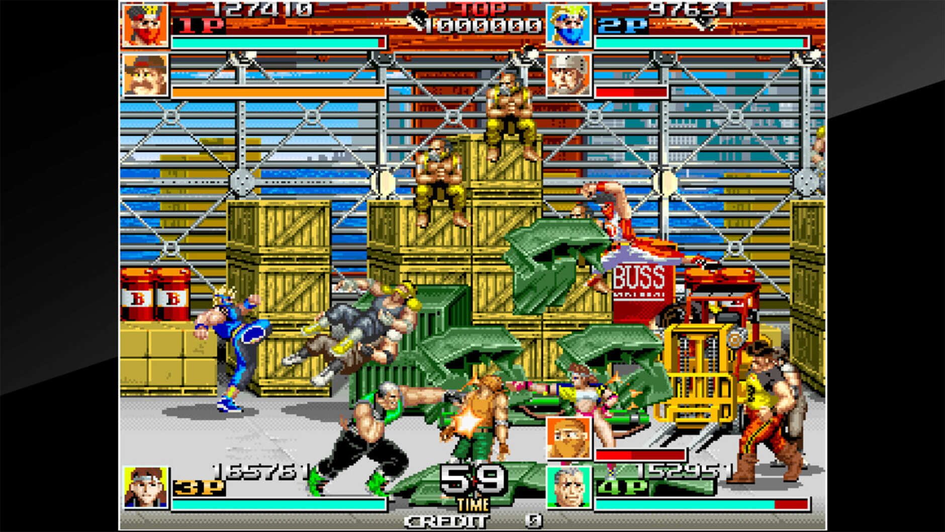 Screenshot for Arcade Archives: Zero Team