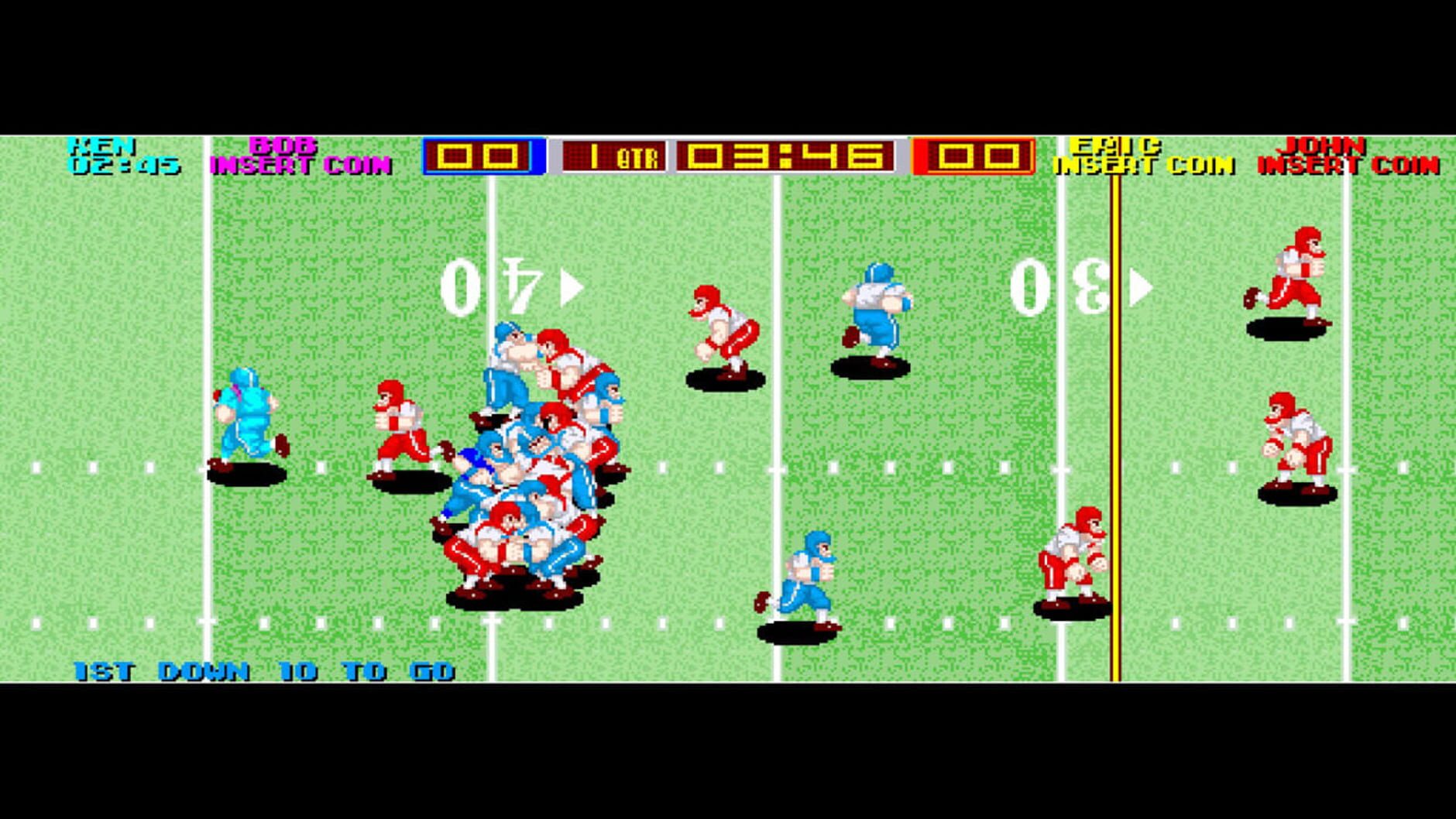 Screenshot for Arcade Archives: Tecmo Bowl