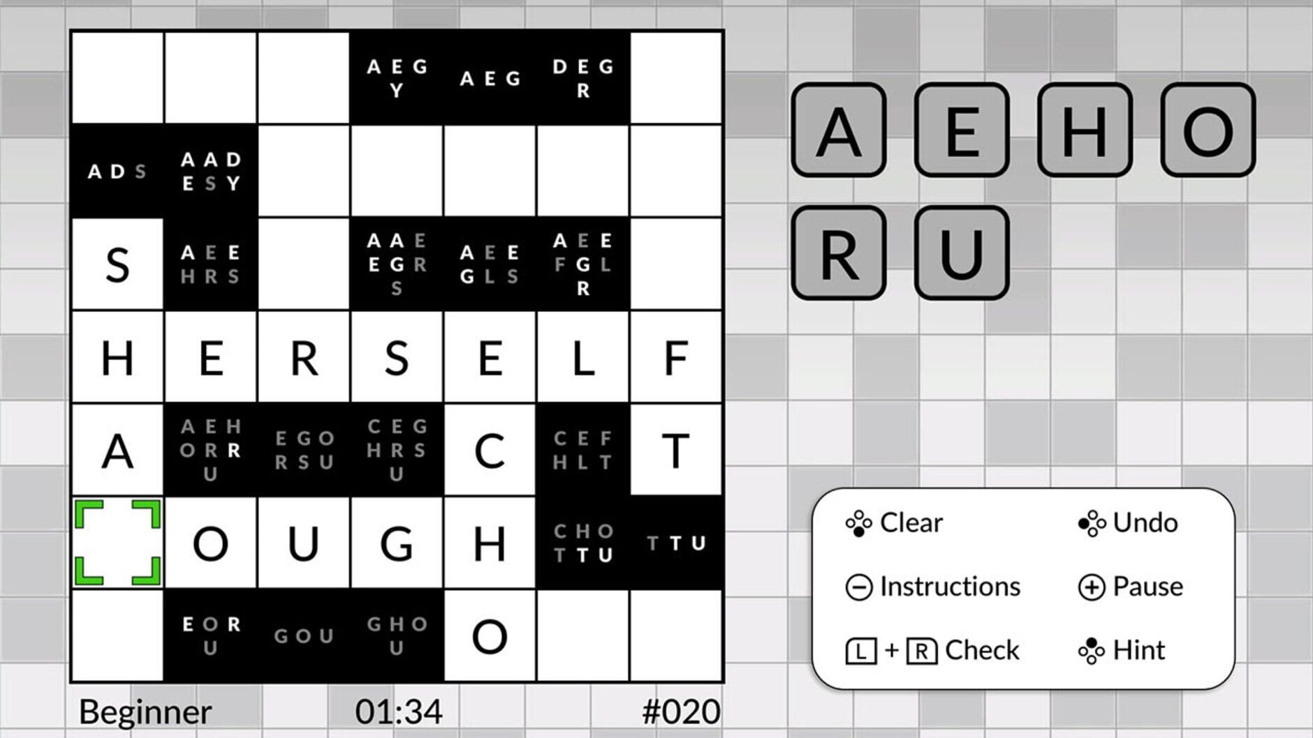 Screenshot for Wordsweeper by Powgi