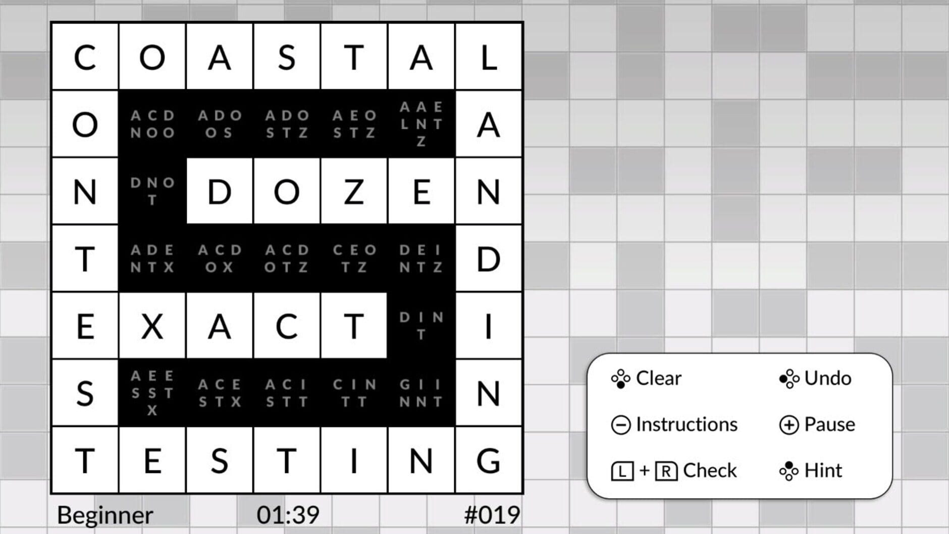 Screenshot for Wordsweeper by Powgi