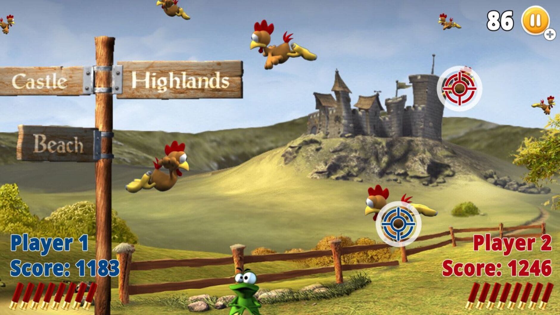 Screenshot for Crazy Chicken Remake