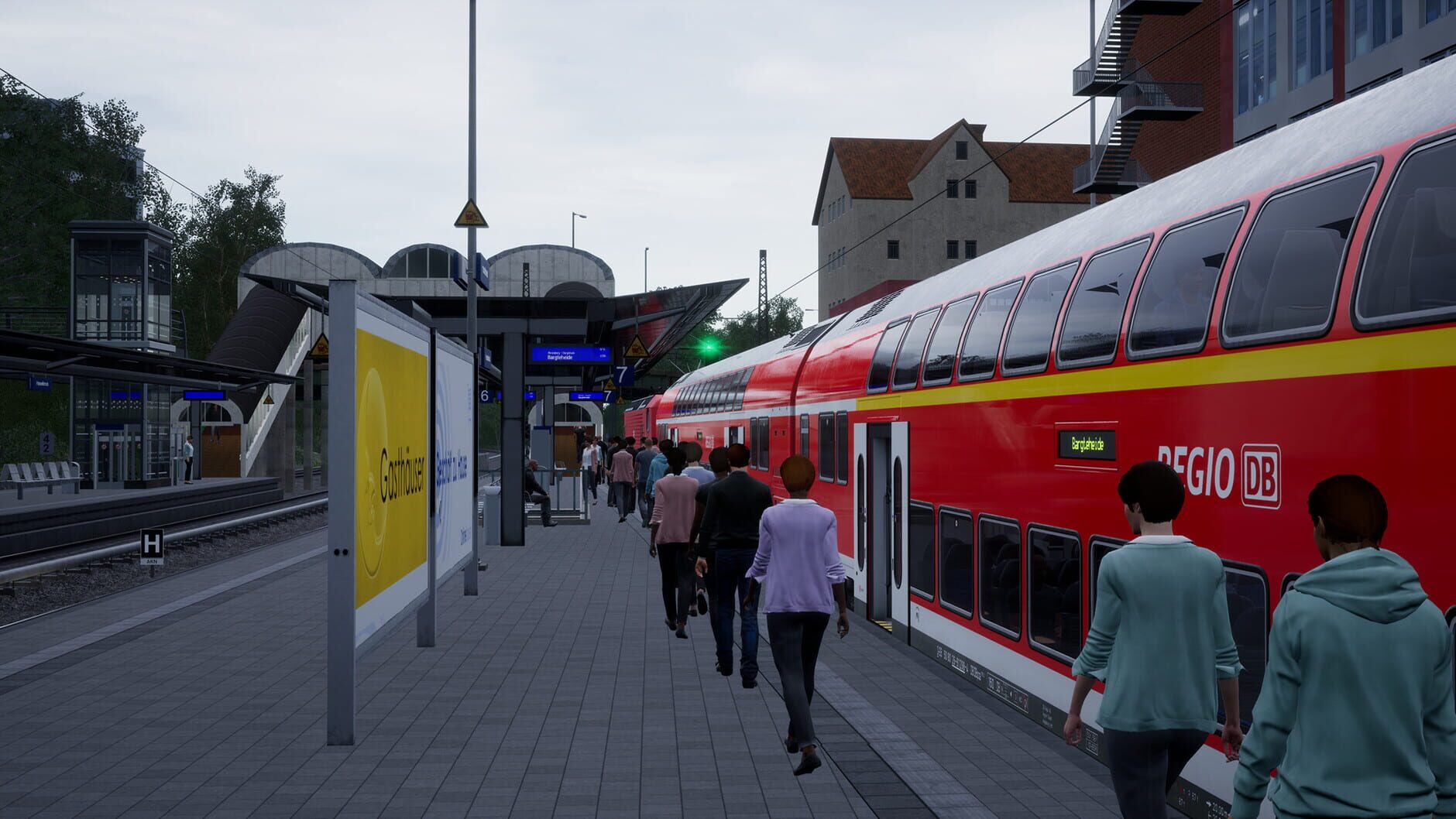 Screenshot for Train Sim World 2: Hauptstrecke Hamburg - Lübeck Route Add-On