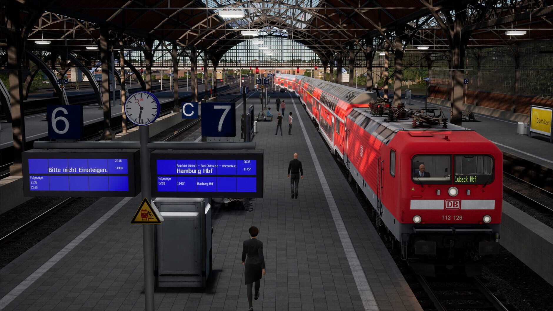Screenshot for Train Sim World 2: Hauptstrecke Hamburg - Lübeck Route Add-On