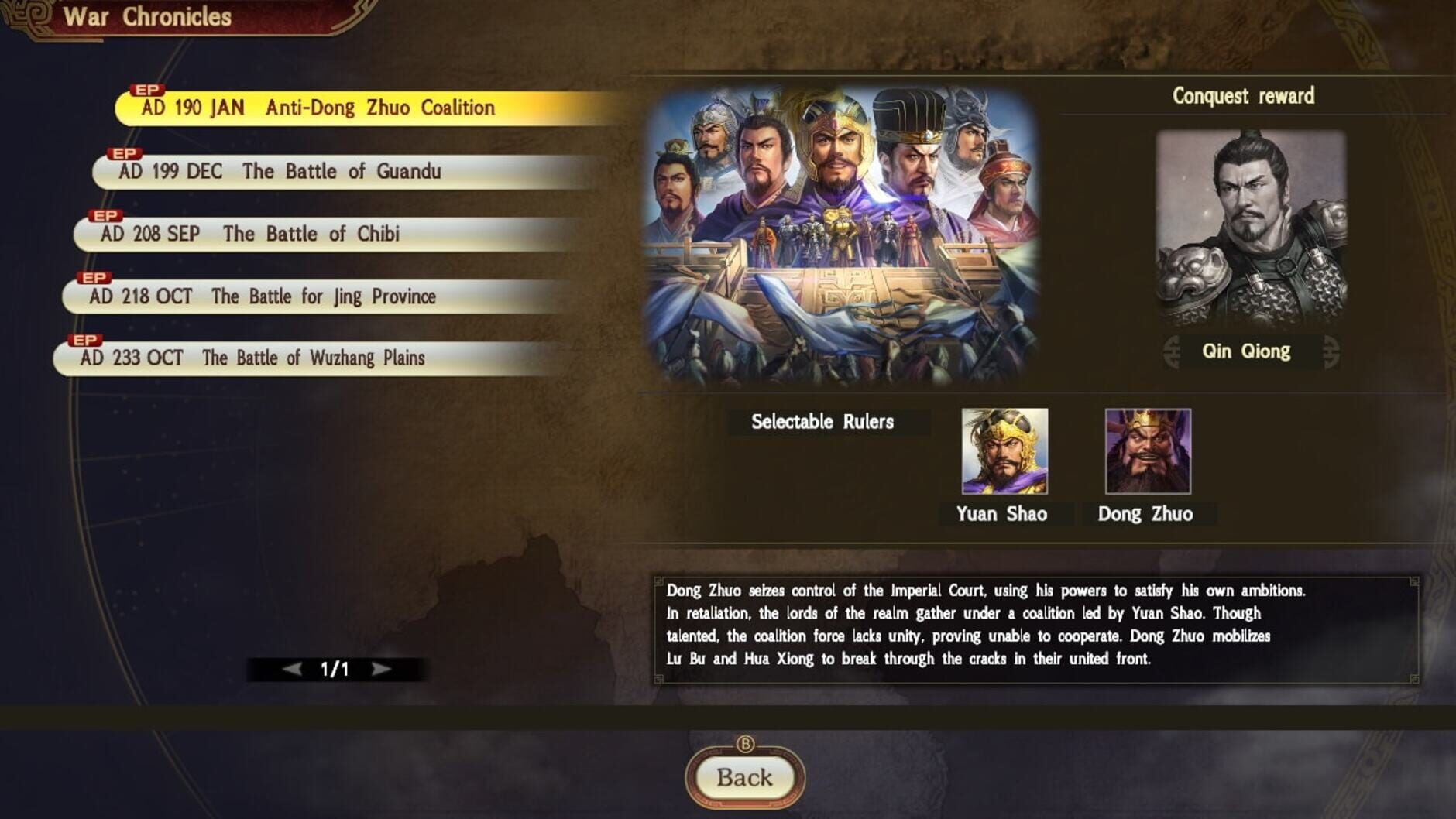 Screenshot for Romance of the Three Kingdoms XIV: Diplomacy and Strategy Expansion Pack Bundle