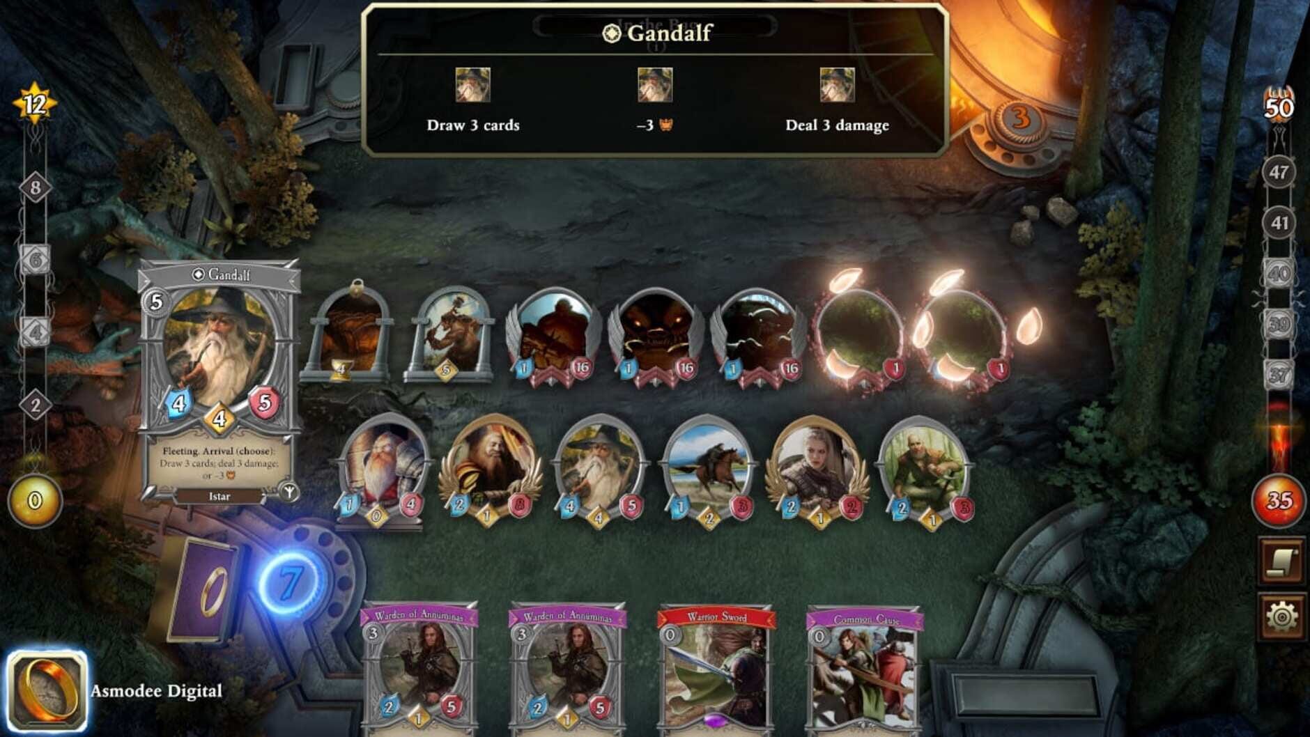 Screenshot for The Lord of the Rings: Adventure Card Game - Definitive Edition