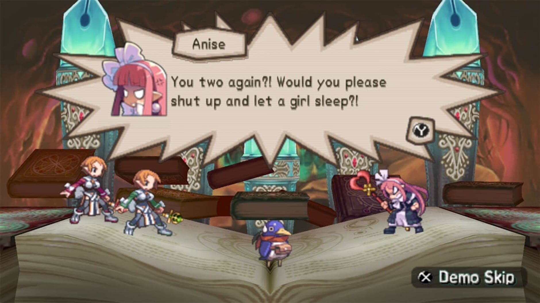 Screenshot for Prinny: Can I Really Be the Hero?