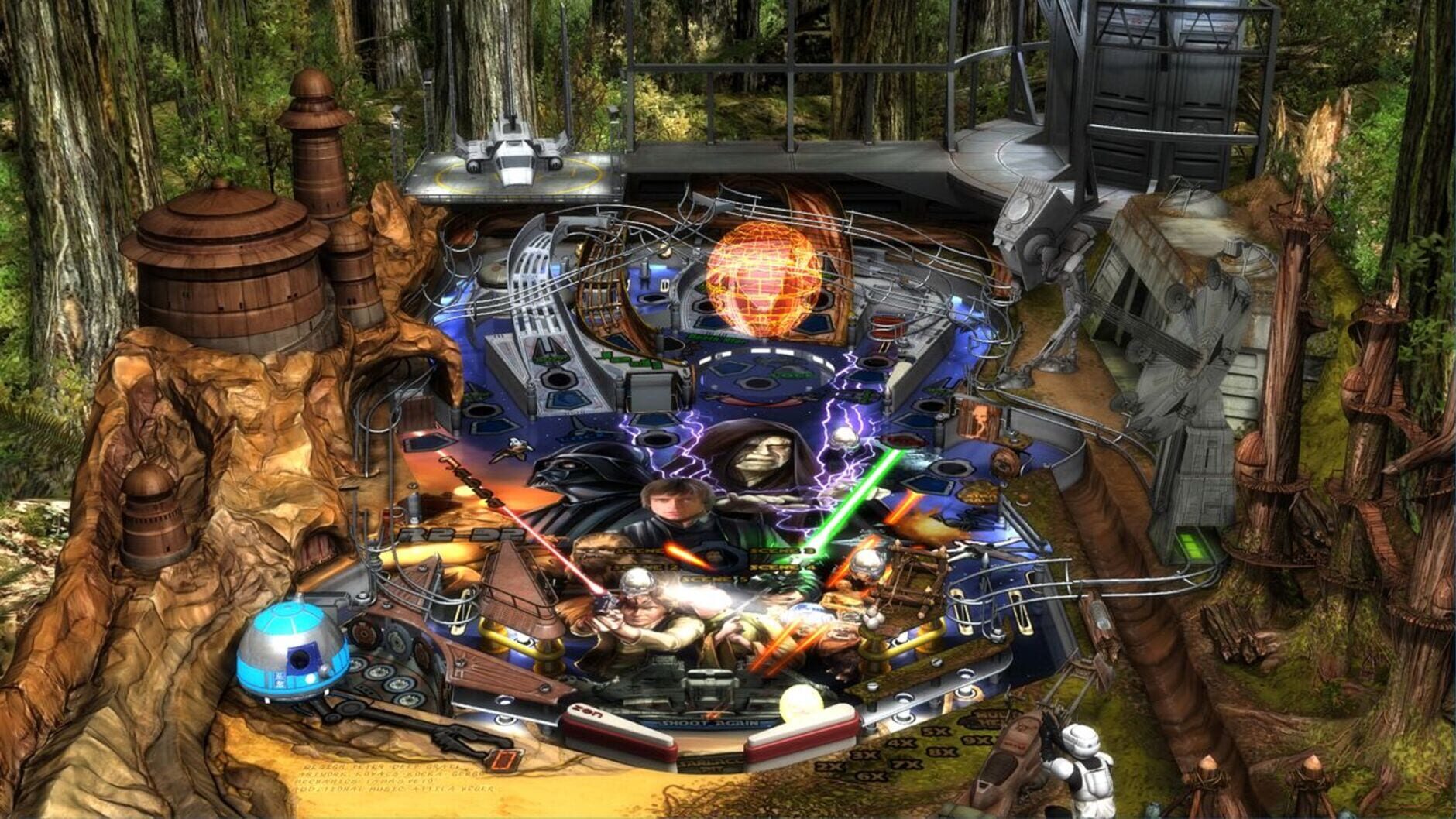 Screenshot for Star Wars Pinball