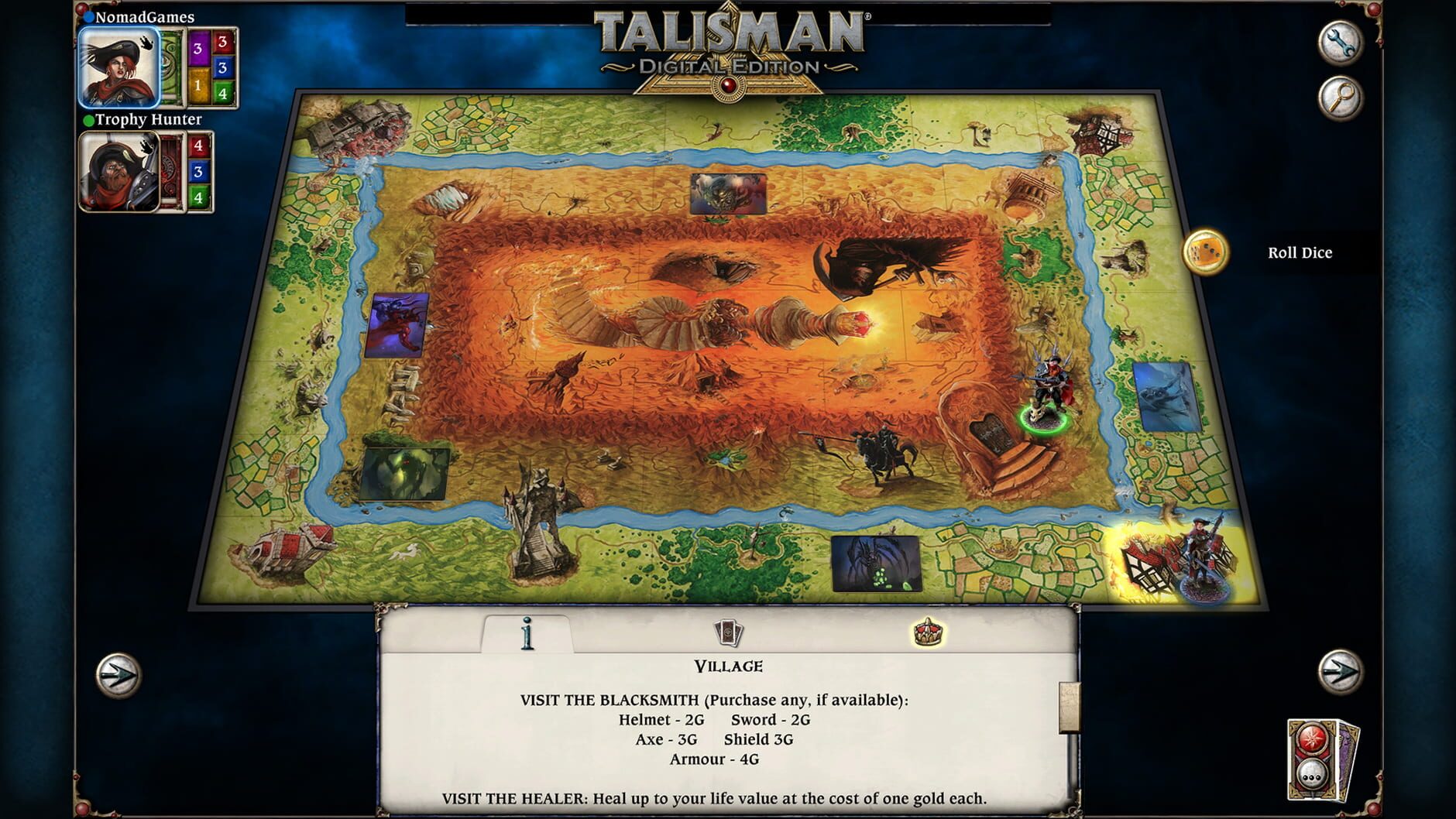 Screenshot for Talisman: The Ancient Beasts