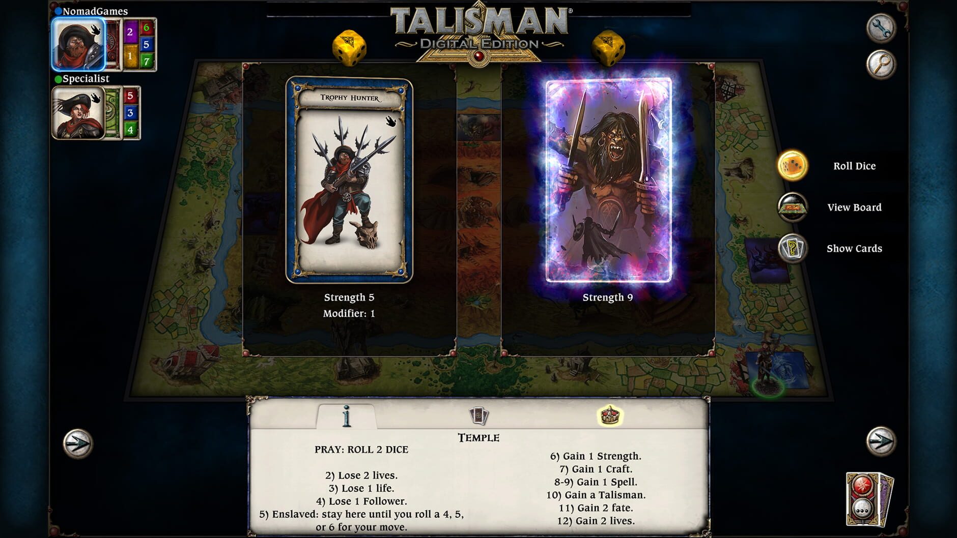 Screenshot for Talisman: The Ancient Beasts
