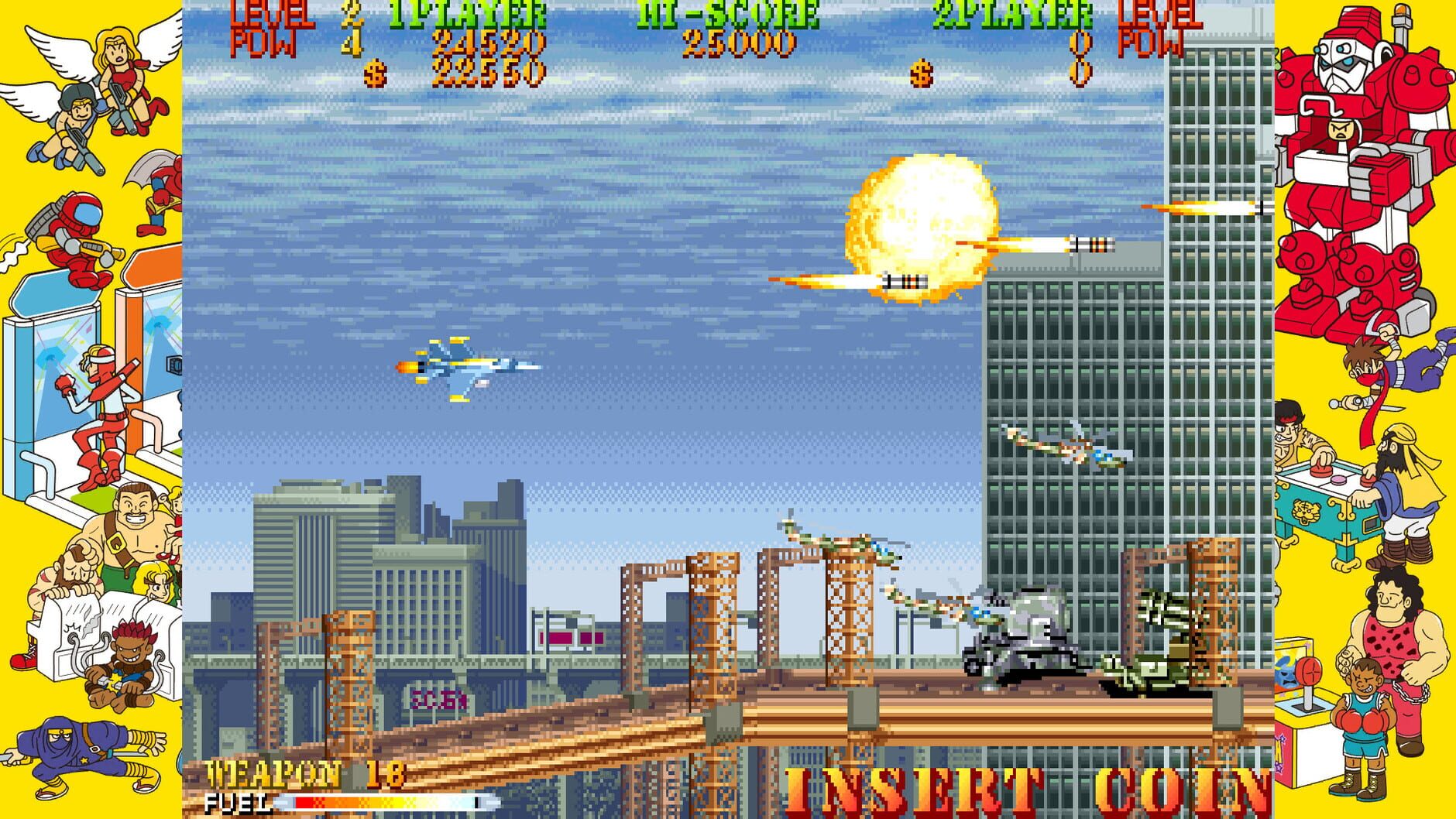 Screenshot for Capcom Arcade Stadium: Carrier Air Wing