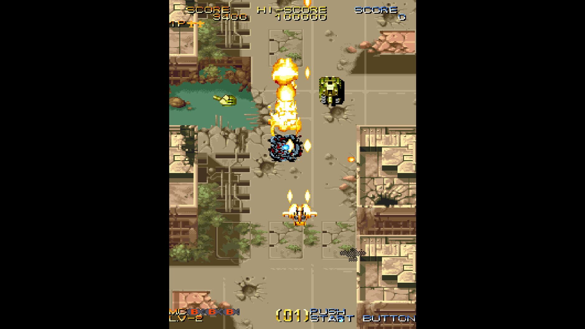 Screenshot for Capcom Arcade Stadium: Varth - Operation Thunderstorm