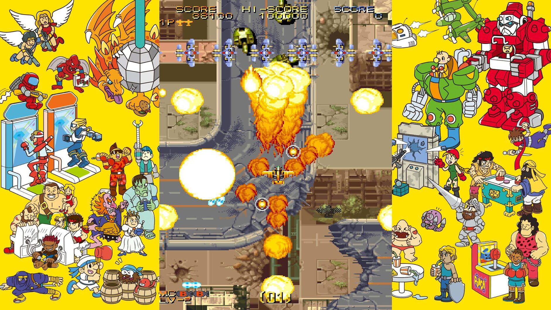 Screenshot for Capcom Arcade Stadium: Varth - Operation Thunderstorm