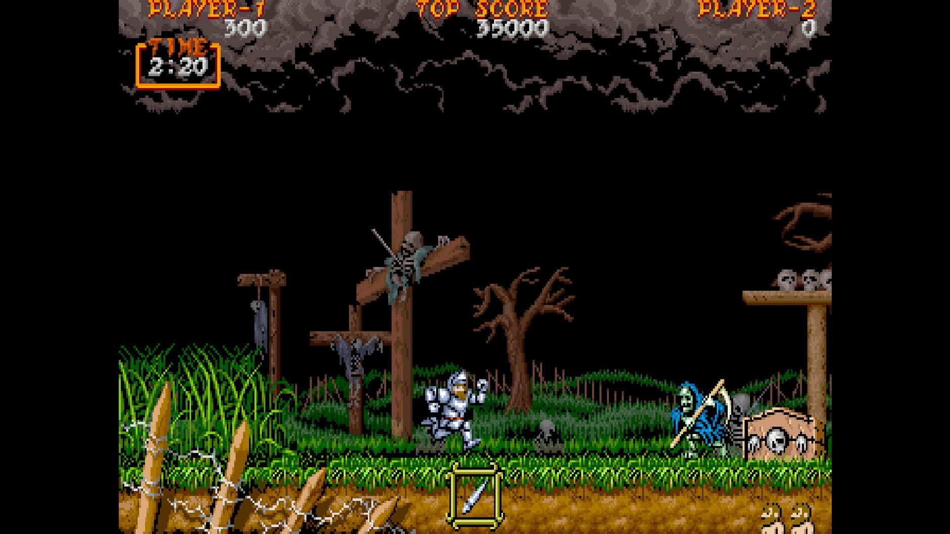 Screenshot for Capcom Arcade Stadium: Ghouls 'n Ghosts