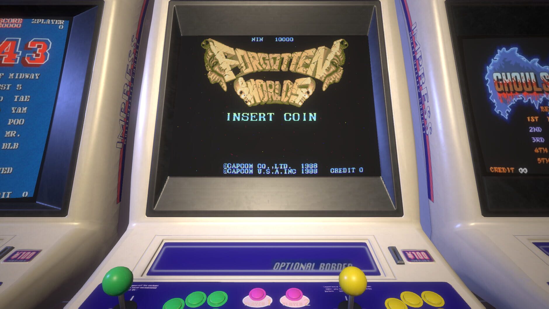 Screenshot for Capcom Arcade Stadium: Forgotten Worlds