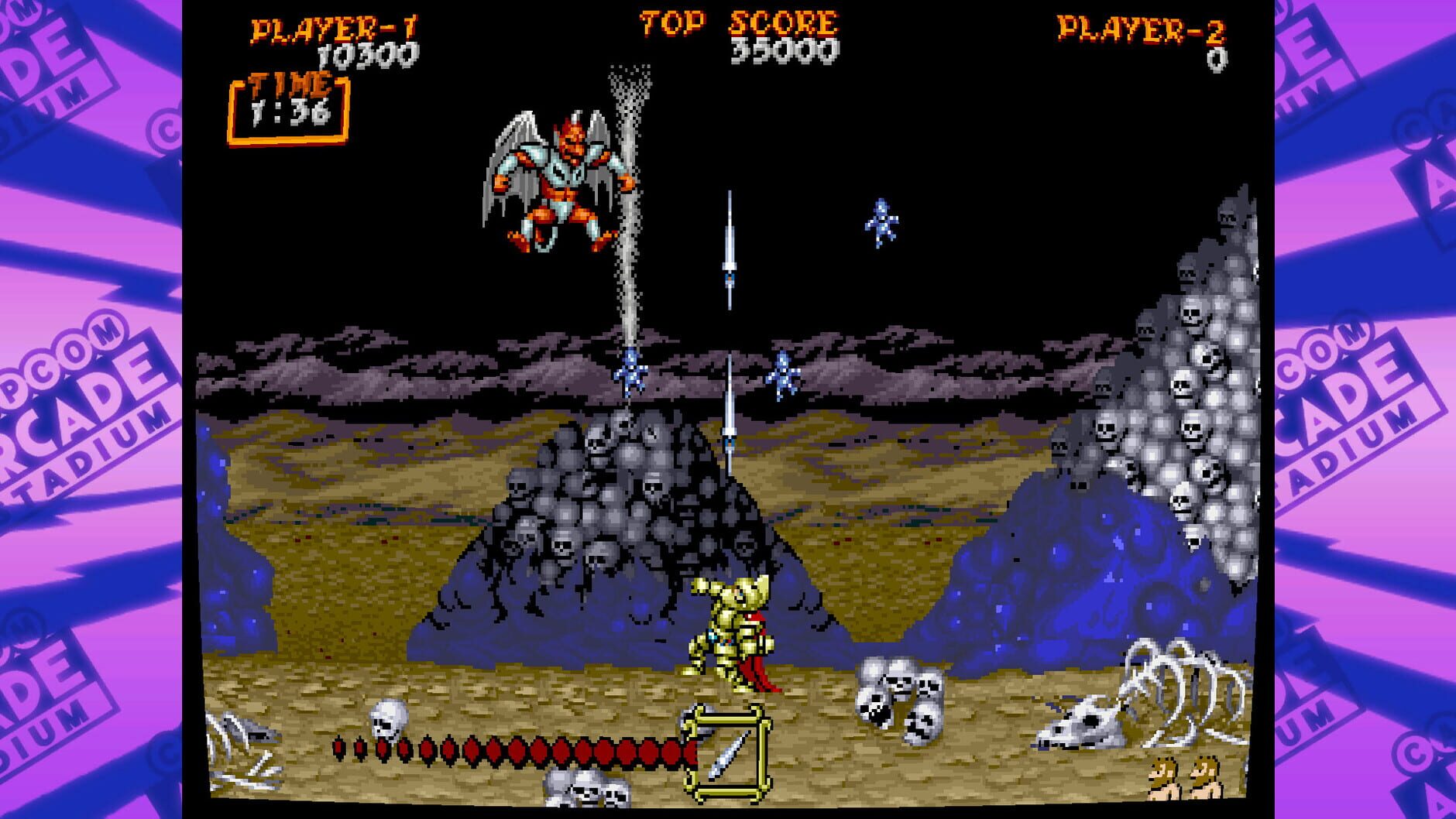Screenshot for Capcom Arcade Stadium: Ghouls 'n Ghosts