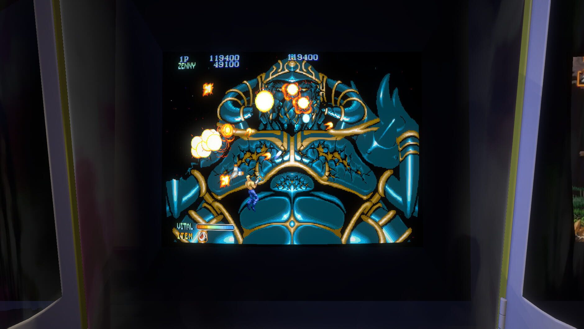 Screenshot for Capcom Arcade Stadium: Forgotten Worlds