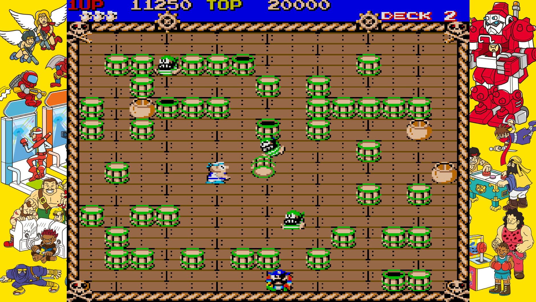 Screenshot for Capcom Arcade Stadium: Pirate Ship Higemaru