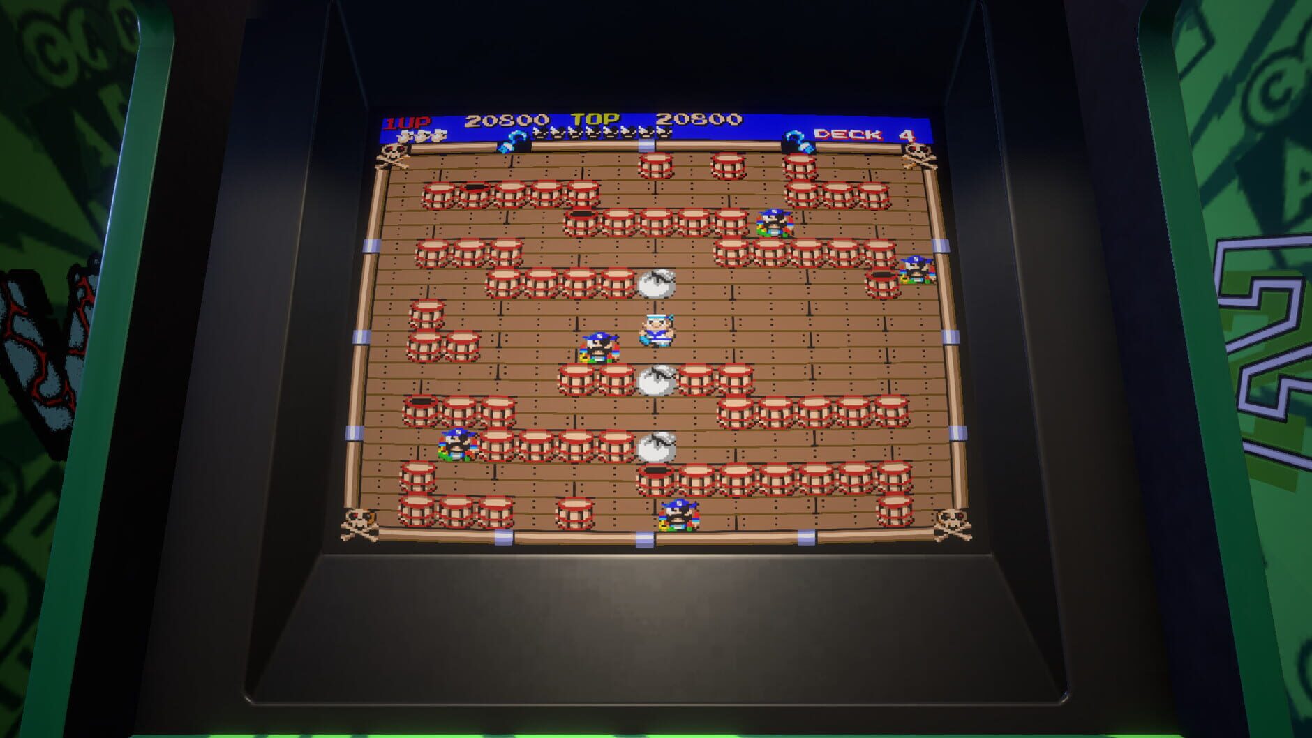 Screenshot for Capcom Arcade Stadium: Pirate Ship Higemaru