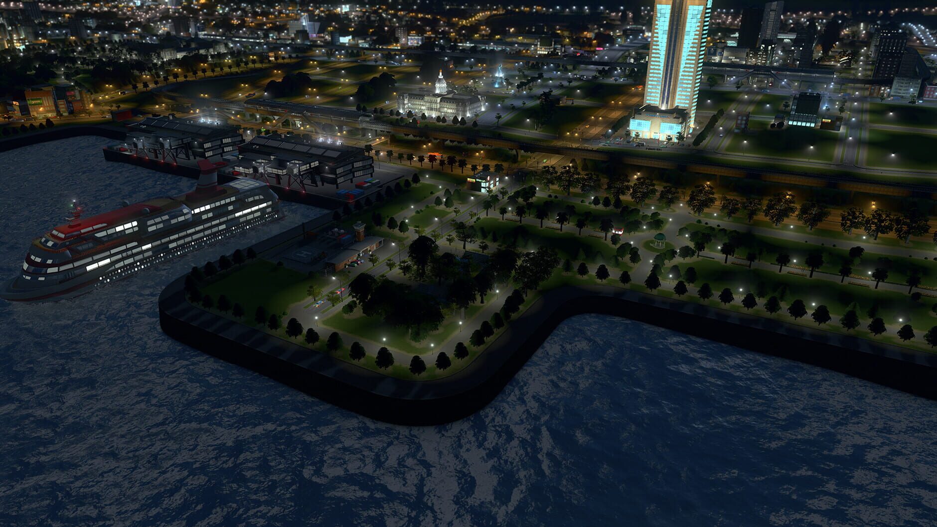 Screenshot for Cities: Skylines - Sunset Harbor