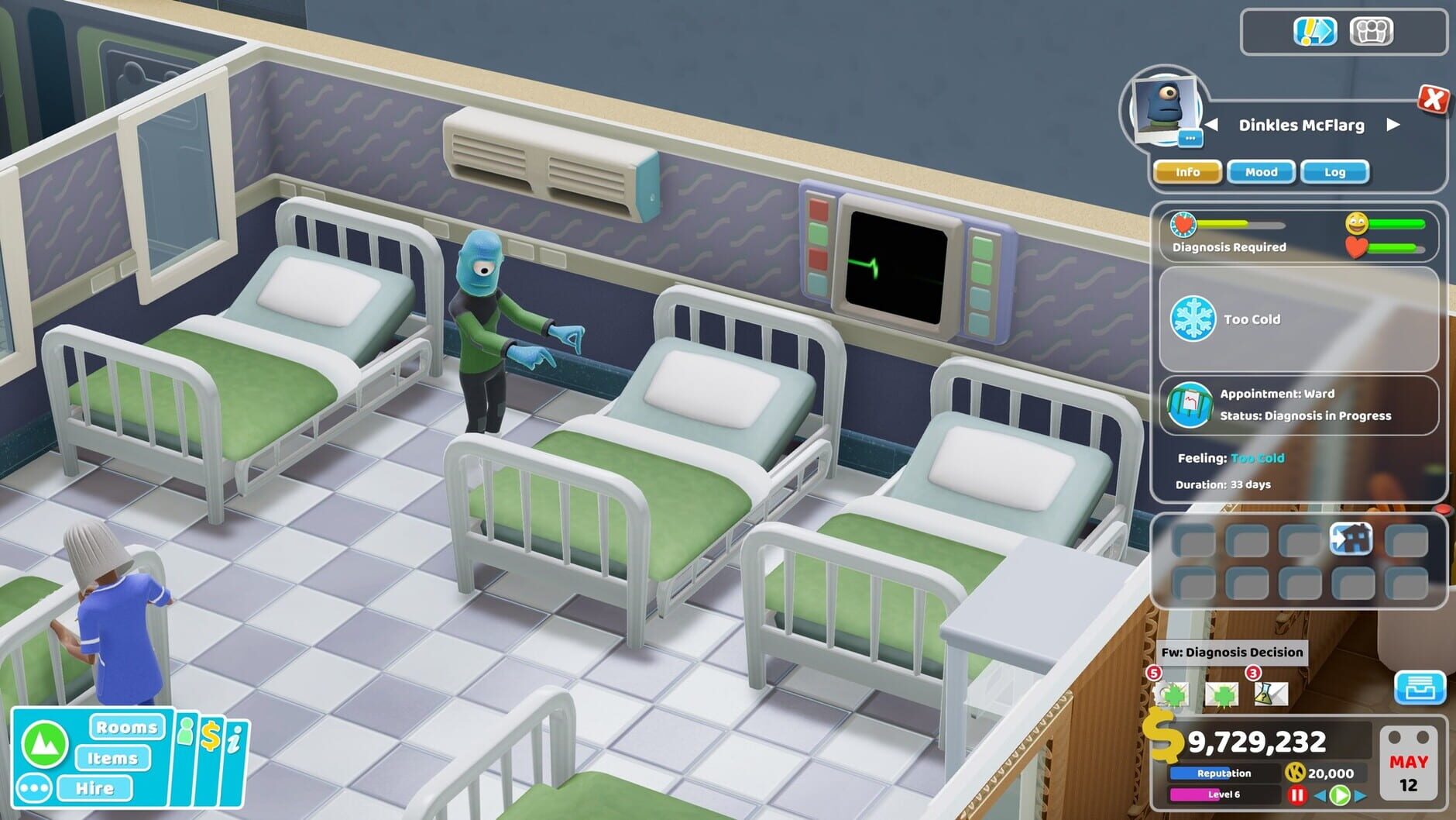 Screenshot for Two Point Hospital: Close Encounters