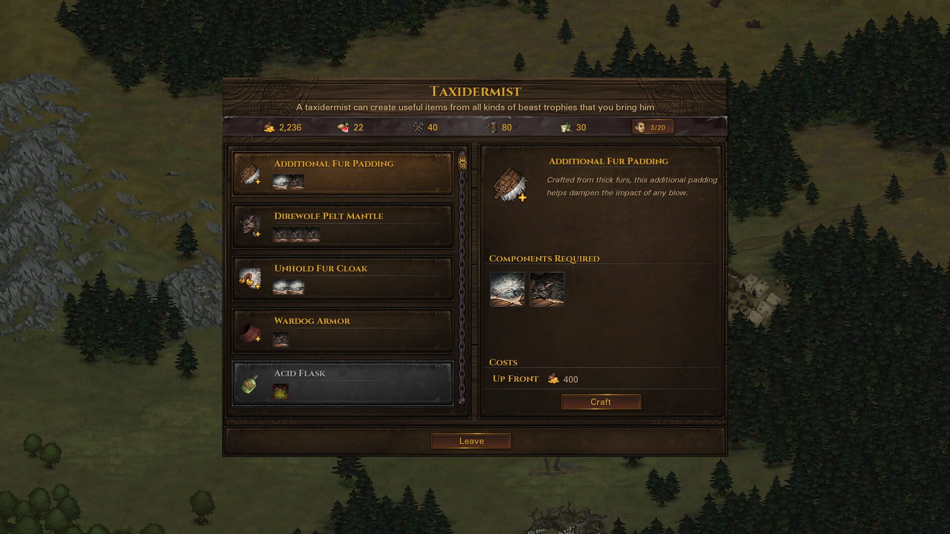 Screenshot for Battle Brothers: Beasts & Exploration