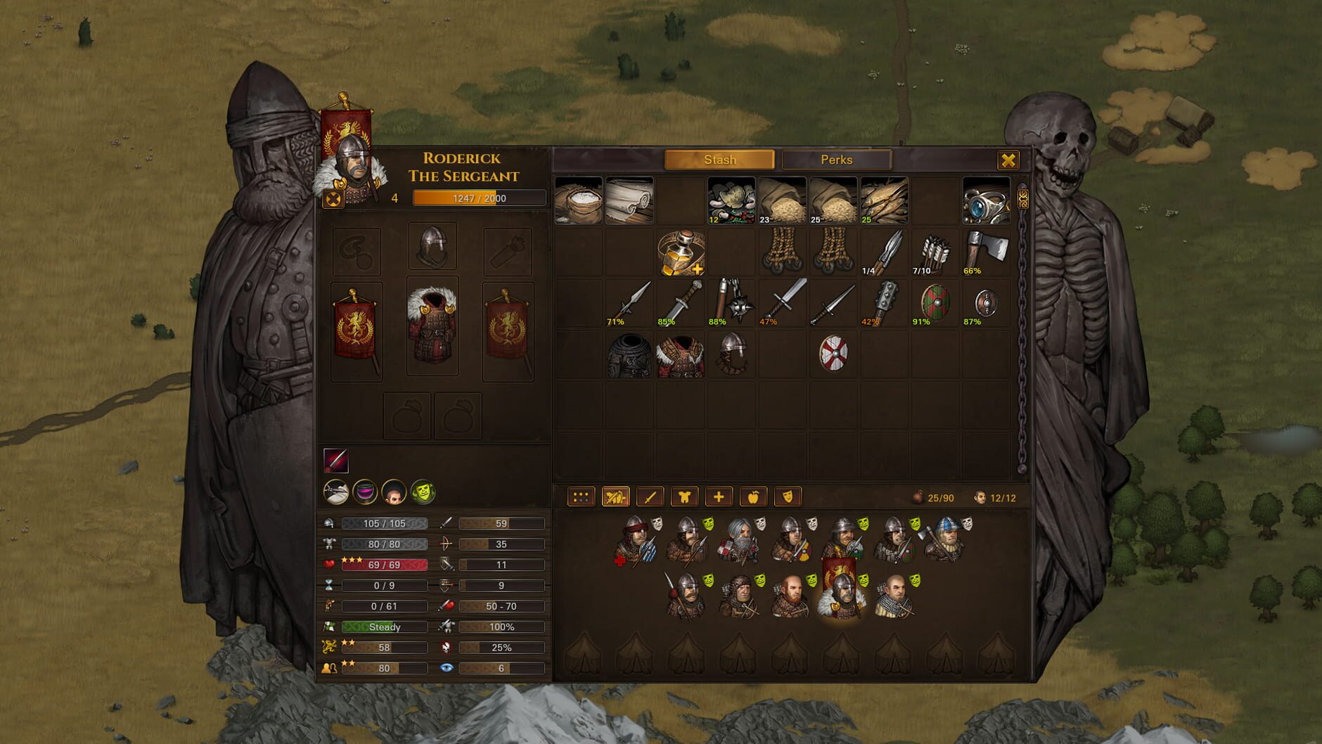 Screenshot for Battle Brothers: Beasts & Exploration