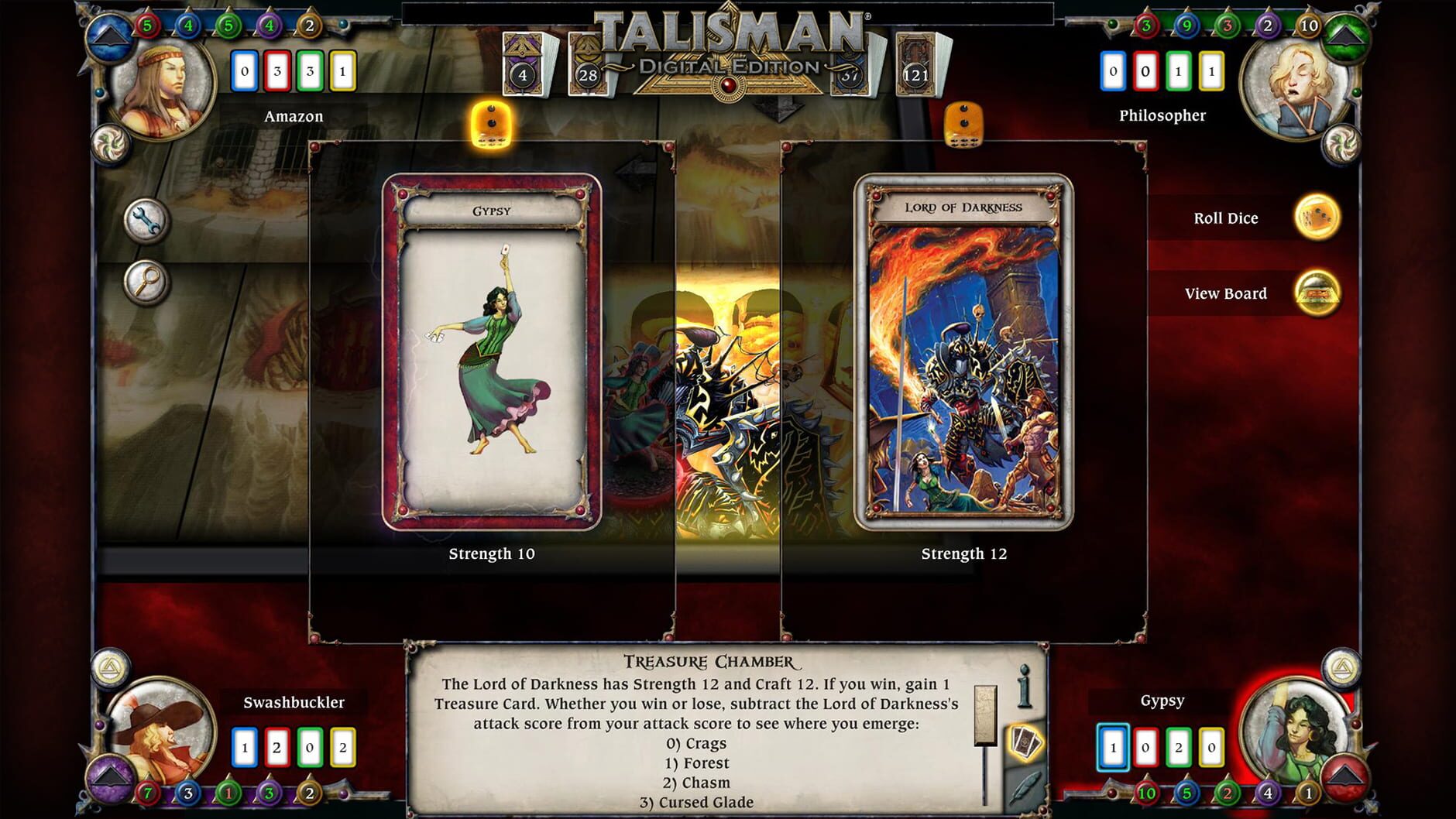 Screenshot for Talisman: Digital Edition - The Dungeon