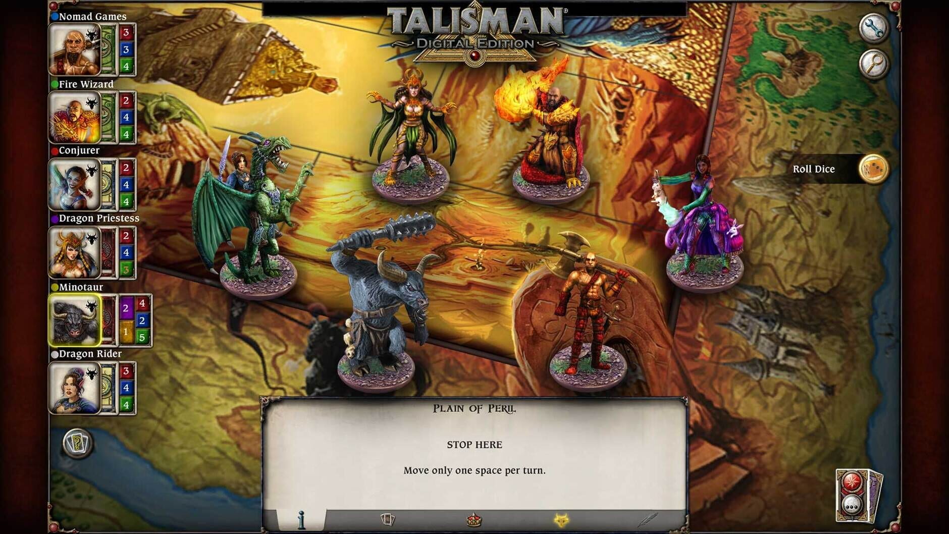 Screenshot for Talisman: The Dragon