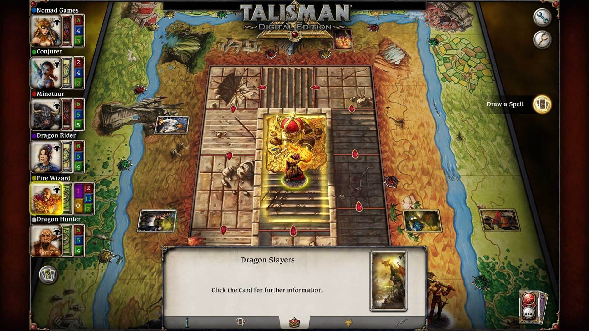 Screenshot for Talisman: The Dragon
