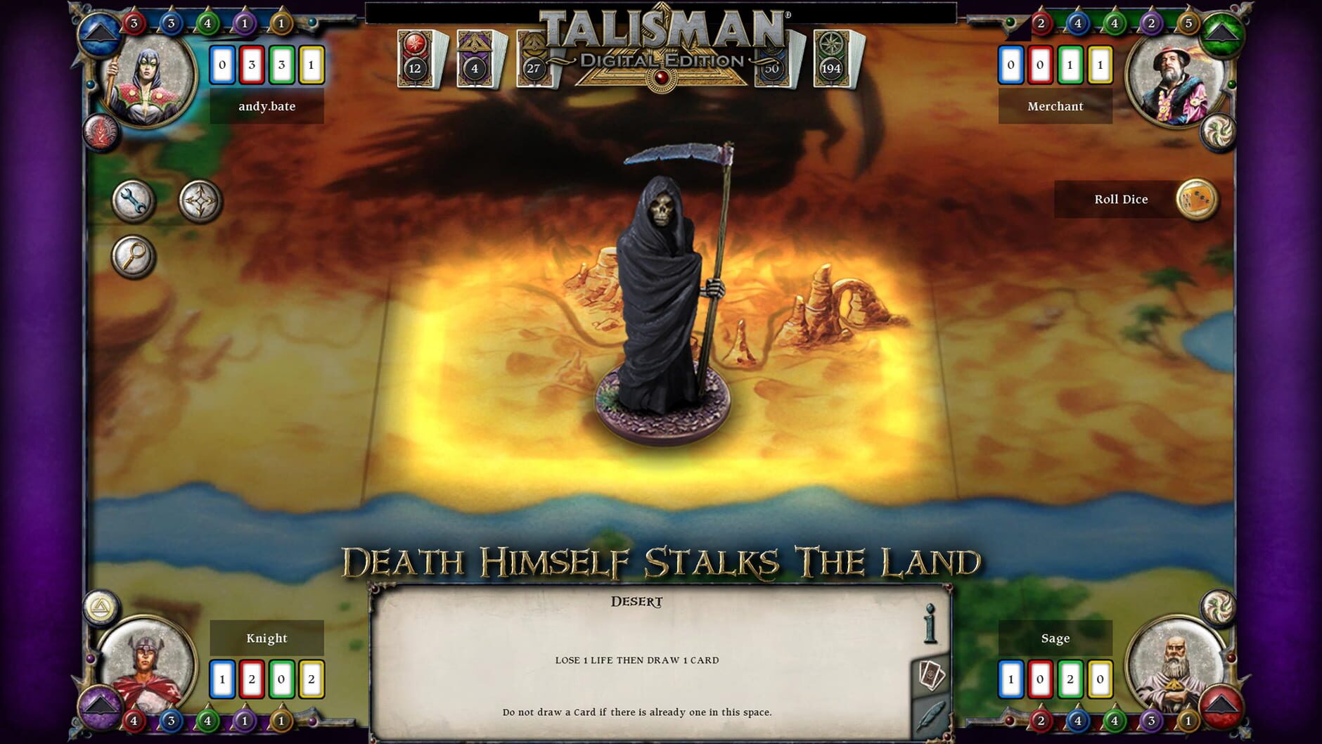 Screenshot for Talisman: Digital Edition - The Reaper